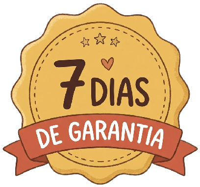 Selo de 7 dias de garantia incondicional